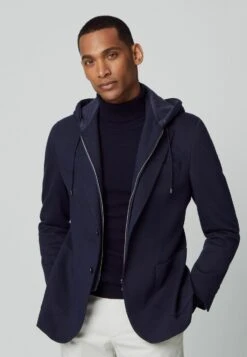 Hackett London Sports W Hooded Bib - Blazer - Navy Blue 14 Hackett London Sports W Hooded Bib - Blazer - Navy Blue -Modieuze Mannen 081190919ae843af902d34d8a787a6f0