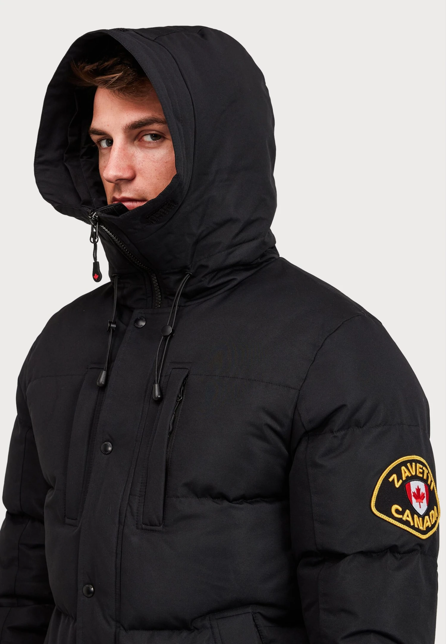 Oshawa Puffer Parka Jacket - Winterjas - Black 4 Oshawa Puffer Parka Jacket - Winterjas - Black - Afbeelding 4