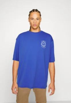 YOURTURN Unisex - T-Shirt Print - Blue