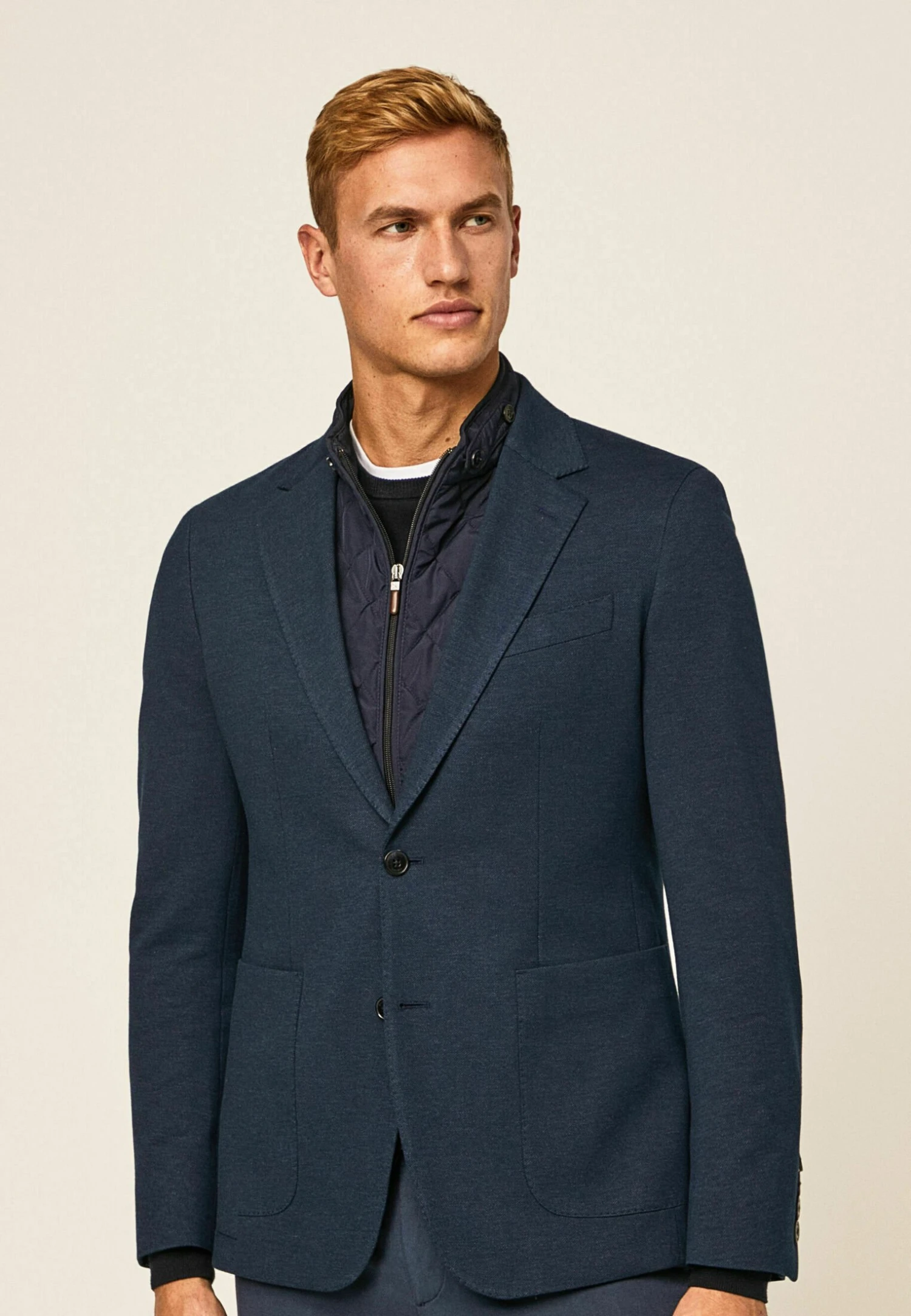 Hackett London Blazer - Denim Blue 1 Hackett London Blazer - Denim Blue