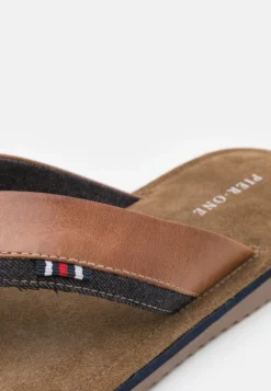 Pier One Leather - Teensandalen - Cognac -Modieuze Mannen 1f87f71132da493d87a878e247d137ba scaled