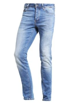 Pier One Slim Fit Jeans - Light Blue -Modieuze Mannen 274a01b7a55044638259503c6ee8946b