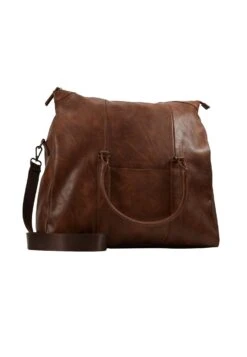 Pier One Unisex - Weekendtas - Dark Brown -Modieuze Mannen 27c8154c7bcc410d82dda3f5f15abf98