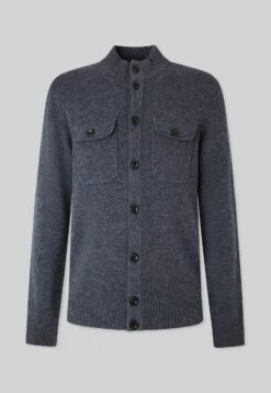 Hackett London Chest Pocket Fb - Vest - Charcoal Grey -Modieuze Mannen 27d516849c8044c78c2e560c4db81c11