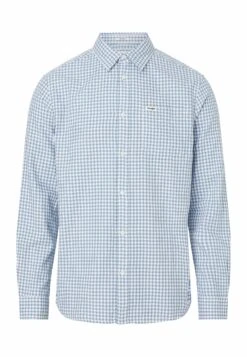 Wrangler 1 Pocket - Overhemd - Captains Blue -Modieuze Mannen 35f412d127b84ce096713eecf4331010