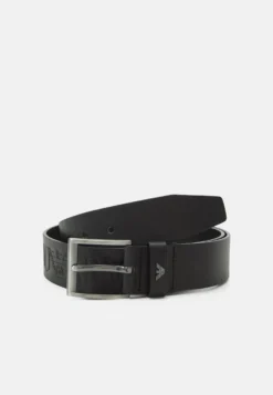 Emporio Armani Cintura Taglie Ardiglione Toungue Belt - Riem - Nero