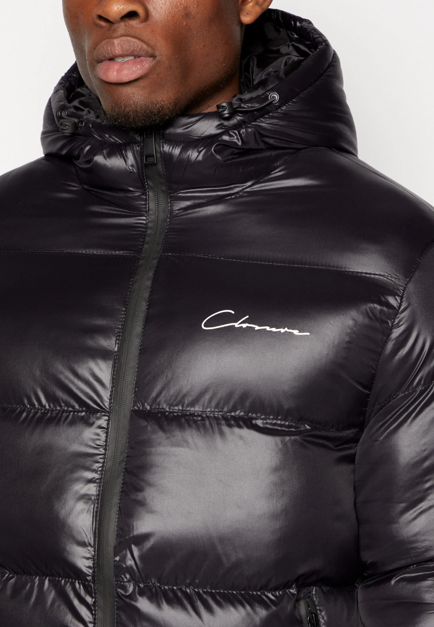 Racer Logo Puffer Jacket - Winterjas - Black 6 Racer Logo Puffer Jacket - Winterjas - Black - Afbeelding 6