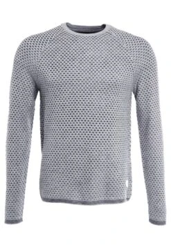 Pier One Trui - Mottled Grey/Anthracite -Modieuze Mannen 49849510e91645b6a37bfa7472b781e2