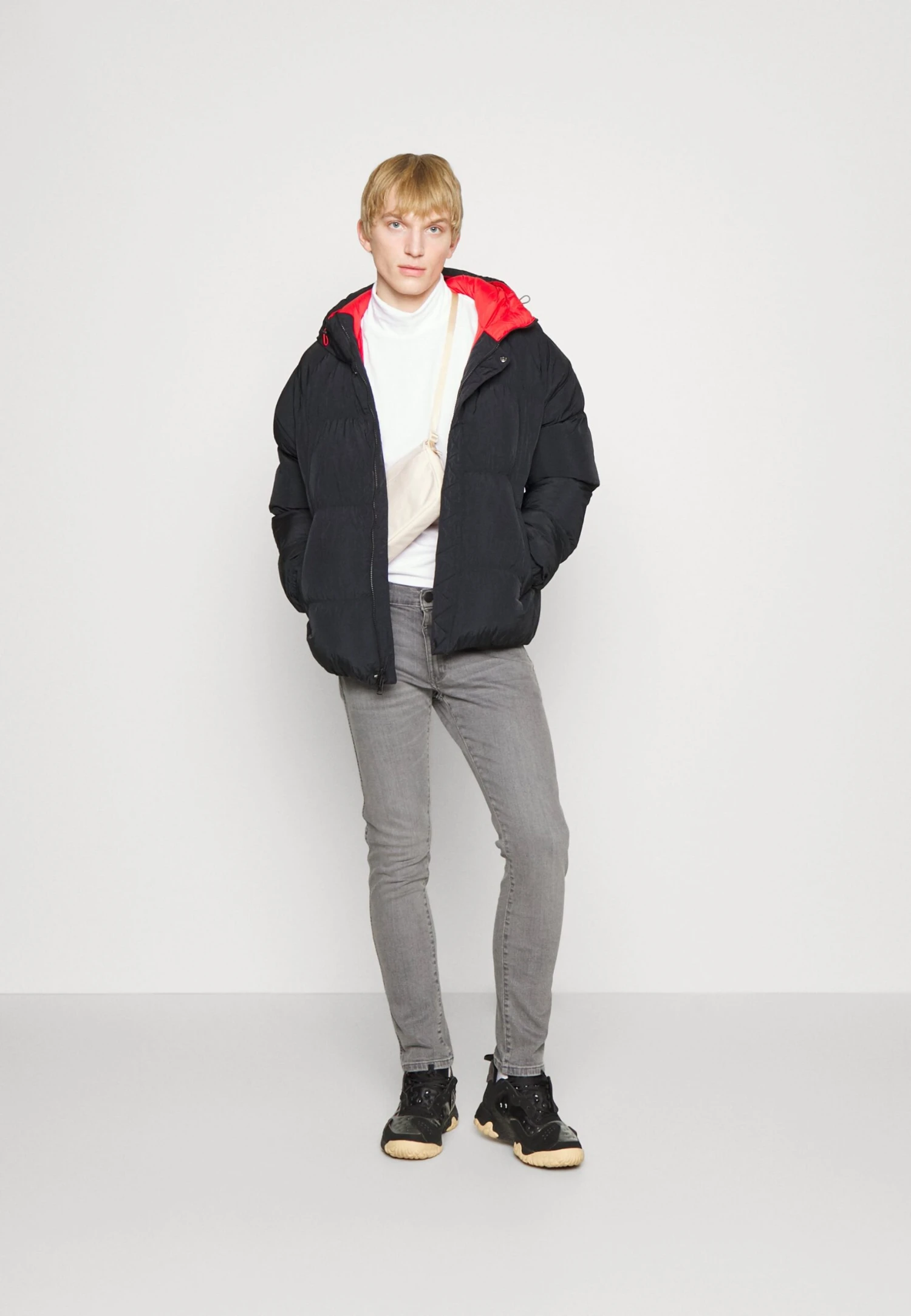 Jordan Puffer Jacket - Winterjas - Black/Fire Red 5 Jordan Puffer Jacket - Winterjas - Black/Fire Red - Afbeelding 5