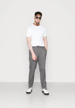 Pier One 10 Pack - T-Shirt Basic - White/Black