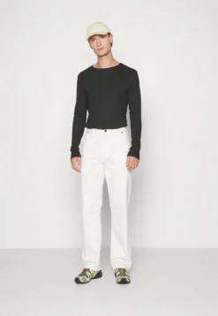 Pier One 2 Pack - Longsleeve - Black/Khaki