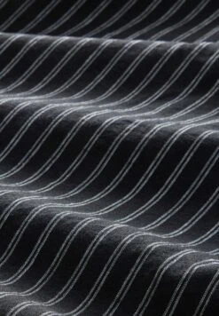 TOM TAILOR Denim Mit Stehkragen - Overhemd - Black Stripe -Modieuze Mannen 55e3c385220240b49775f6060e8ab244