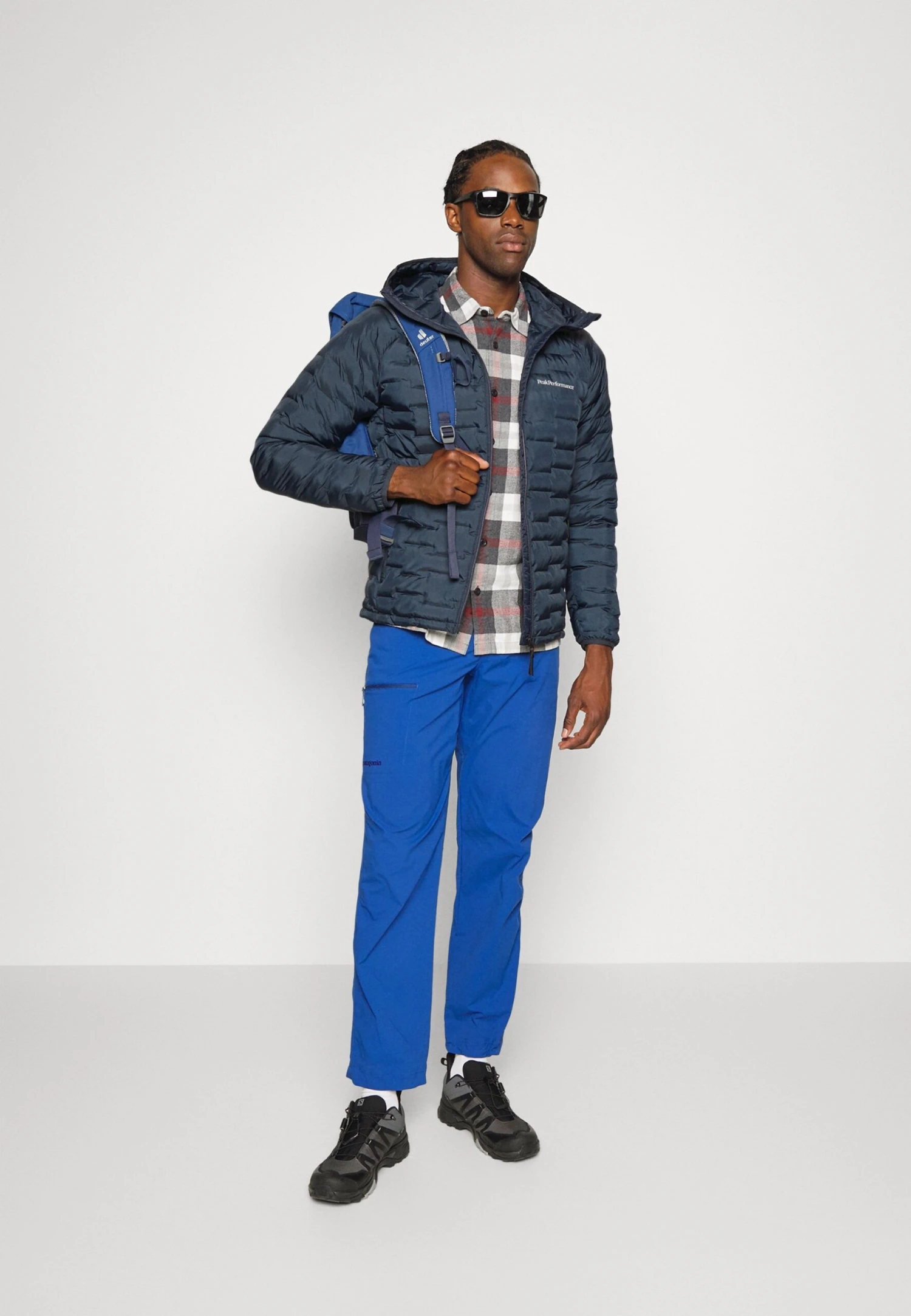 Peak Performance Argon Light Hood Jacket - Outdoorjas - Blue Shadow 2 Peak Performance Argon Light Hood Jacket - Outdoorjas - Blue Shadow - Afbeelding 2