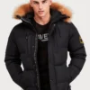 Oshawa Puffer Parka Jacket - Winterjas - Black