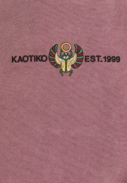 Kaotiko Crew Washed Beetle - Sweater - Bordeaux -Modieuze Mannen 66b1b9ff12fa46299088dcf04dc75b1b scaled