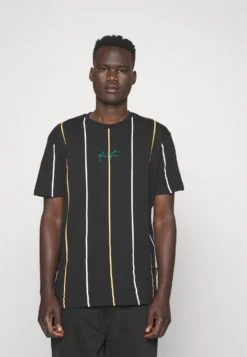 YOURTURN Unisex - T-Shirt Print - Black/White