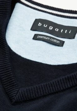Bugatti V-Neck - Trui - Marine -Modieuze Mannen 7a61924097554df9bf15c694f95f598d