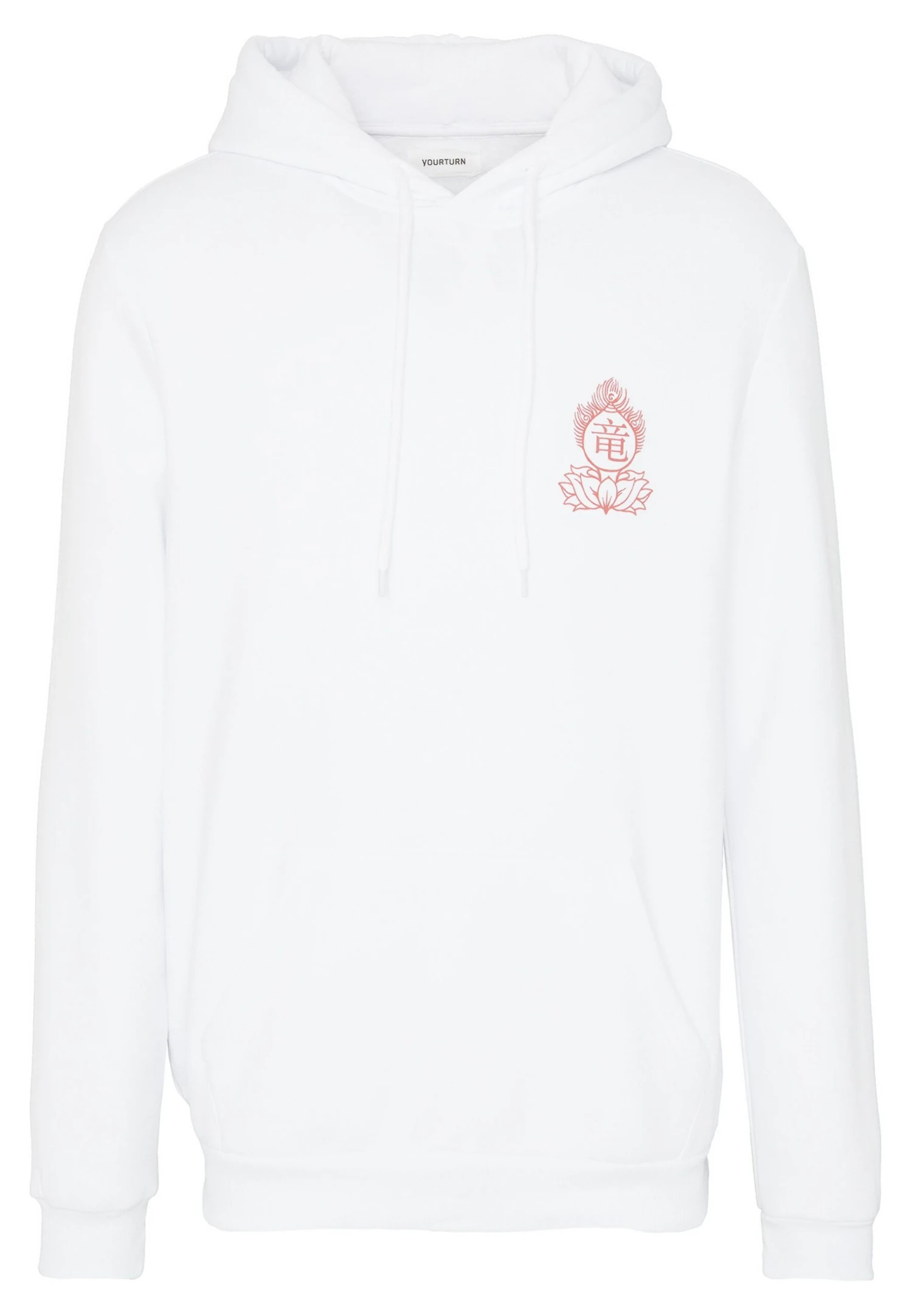 YOURTURN Hoodie - White 6 YOURTURN Hoodie - White - Afbeelding 6