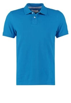 Pier One Basic - Poloshirt - Blue -Modieuze Mannen 8161f67bf61e47a4a7448f4534918d5b