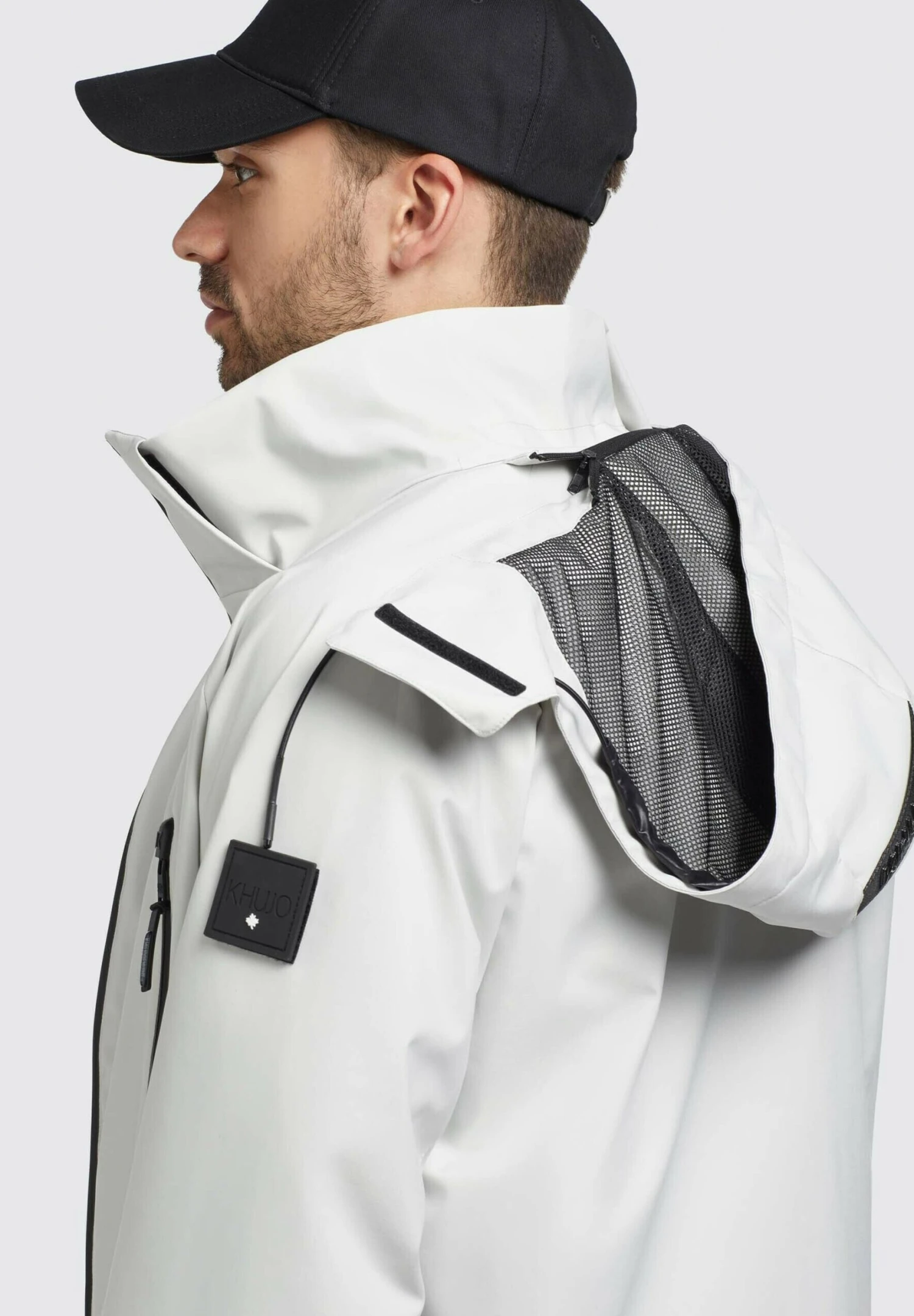 Khujo Adam - Regenjas - Hellgrau 7 Khujo Adam - Regenjas - Hellgrau - Afbeelding 7