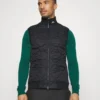 Quilt Hybrid Vest - Bodywarmer - Black