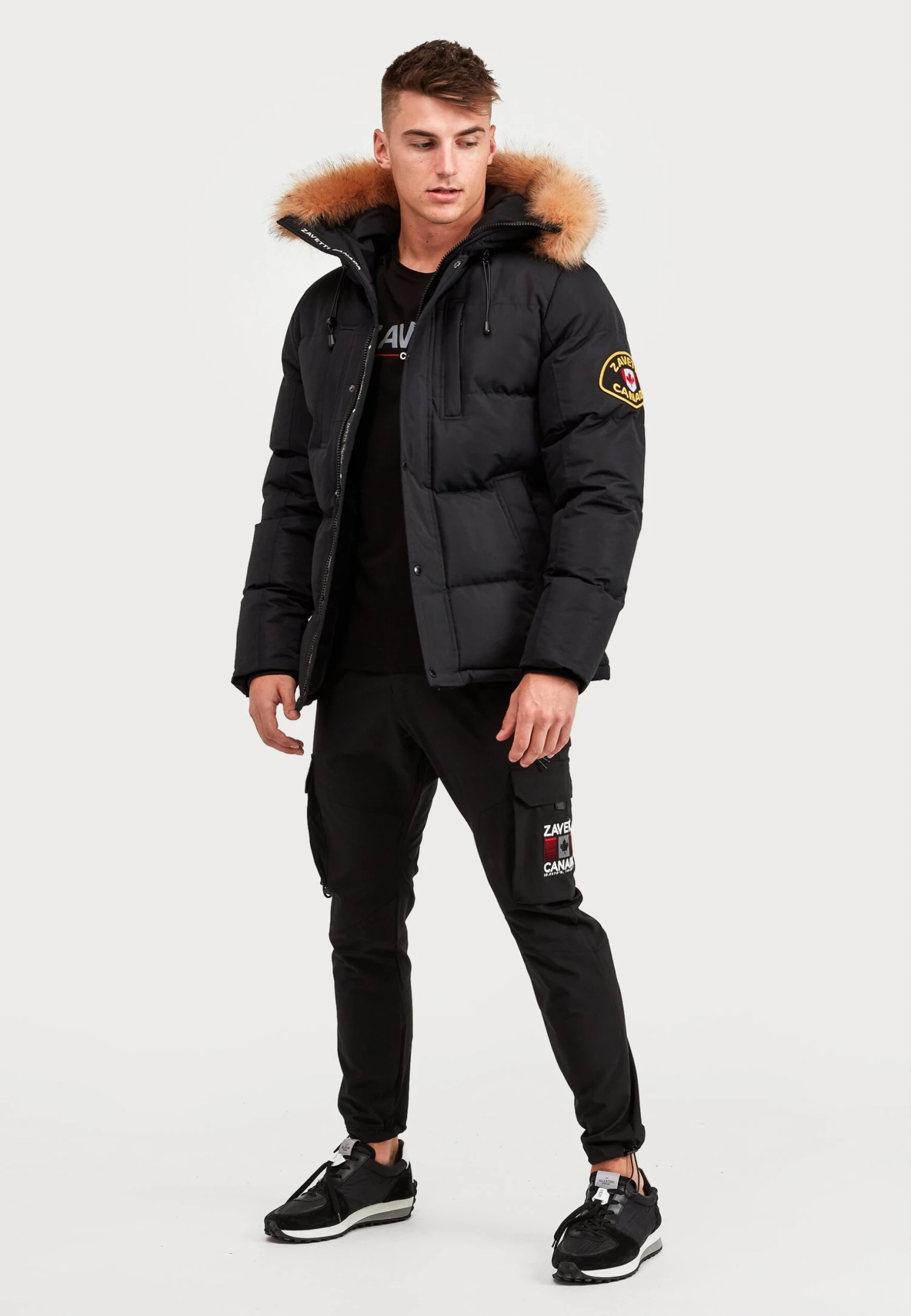 Oshawa Puffer Parka Jacket - Winterjas - Black 2 Oshawa Puffer Parka Jacket - Winterjas - Black - Afbeelding 2
