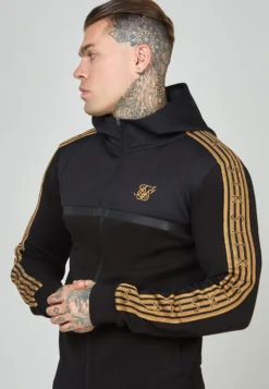 SikSilk Tape Zip Thru - Sweater Met Rits - Black -Modieuze Mannen b656c7248d824df2be13c7eaff4d3cfd scaled