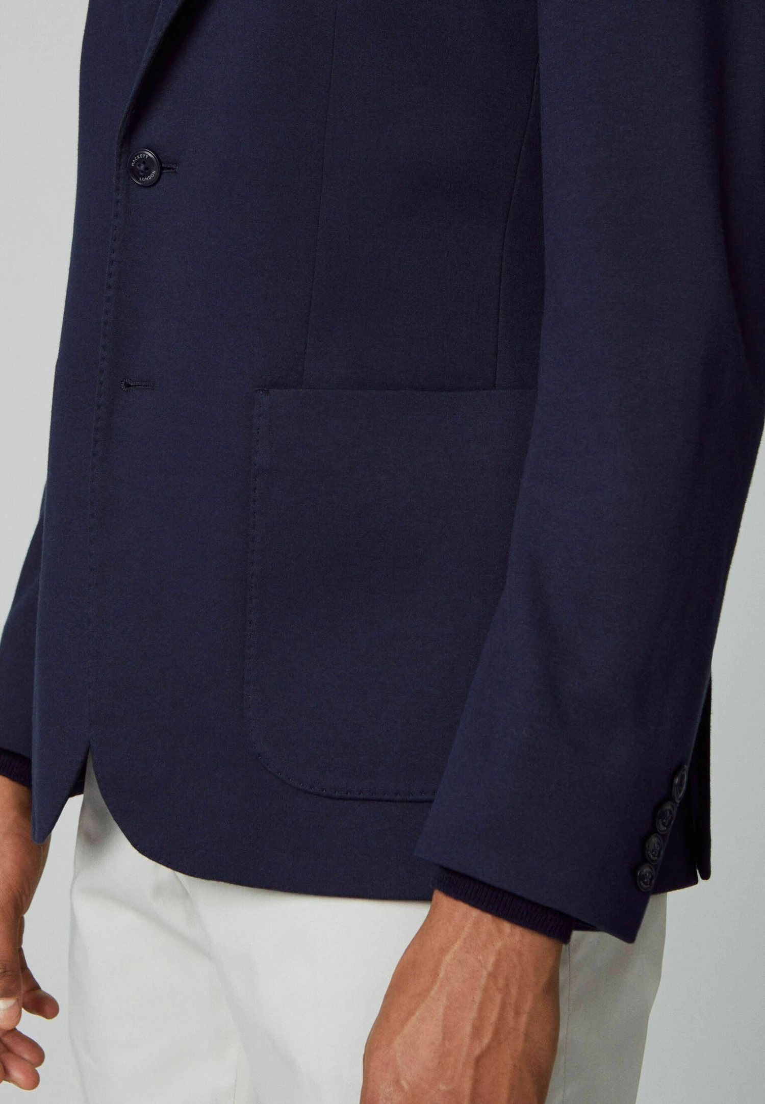 Hackett London Sports W Hooded Bib - Blazer - Navy Blue 6 Hackett London Sports W Hooded Bib - Blazer - Navy Blue - Afbeelding 6