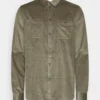 Pier One Corduroy Overshirt - Overhemd - Khaki