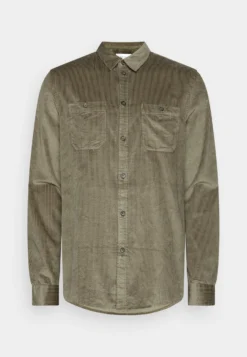 Pier One Corduroy Overshirt - Overhemd - Khaki