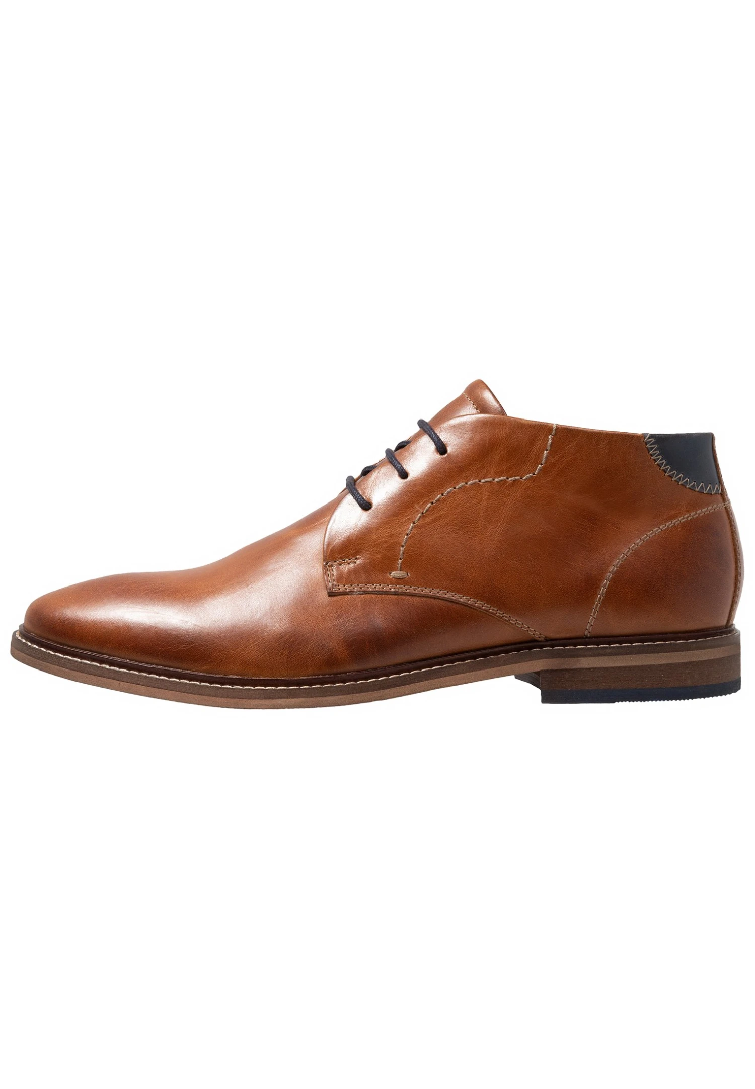 Pier One Leather - Veterschoenen - Cognac 1 Pier One Leather - Veterschoenen - Cognac