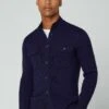 Hackett London Chest Pocket Fb - Vest - Navy
