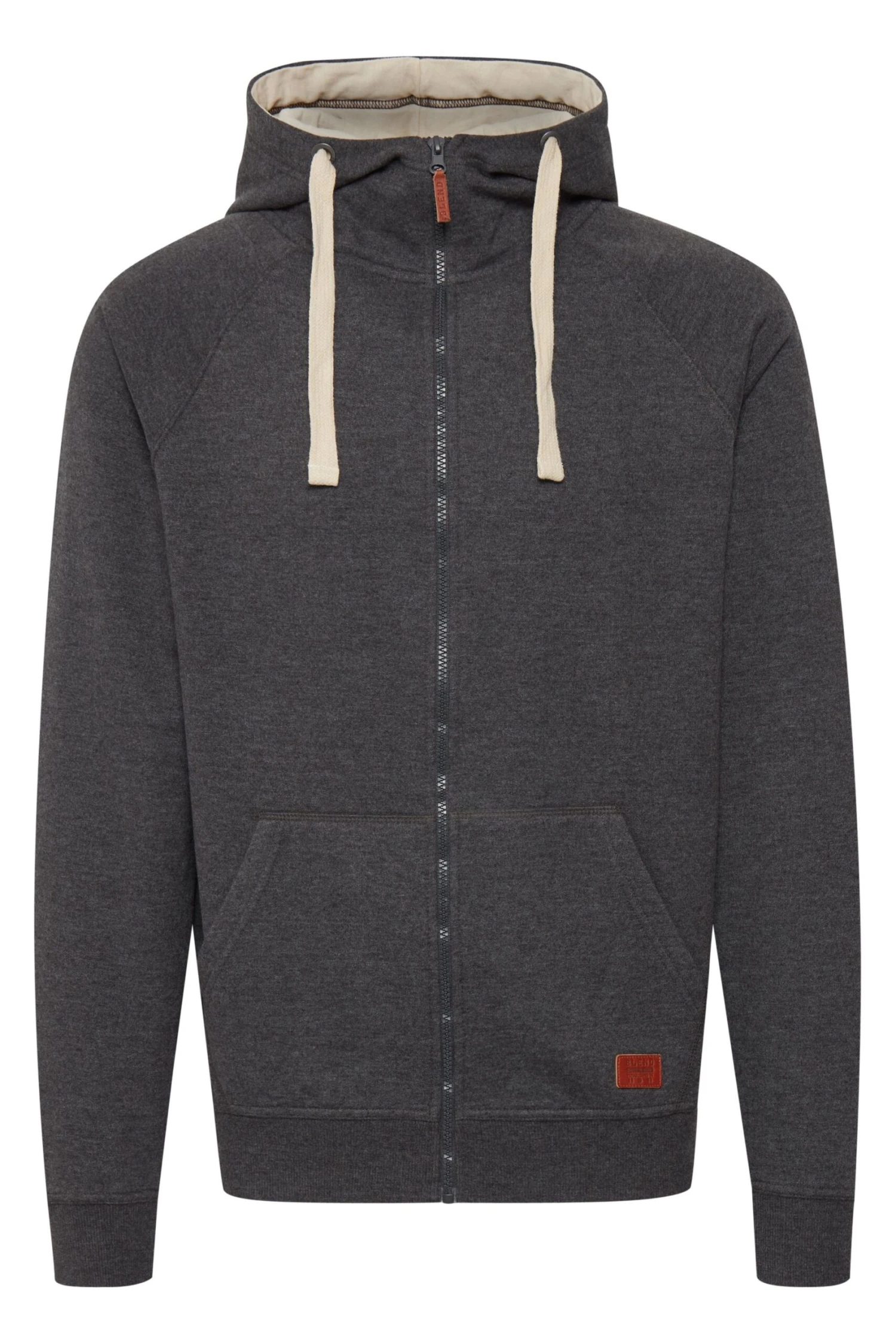 Blend Bhspeedy - Sweater Met Rits - Charcoal 5 Blend Bhspeedy - Sweater Met Rits - Charcoal - Afbeelding 5