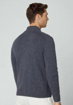 Hackett London Chest Pocket Fb - Vest - Charcoal Grey -Modieuze Mannen d8a1884fc43740f3a0f5754dd1deba7f