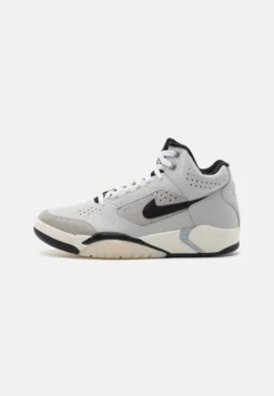 Nike Sportswear Air Flight Lite Mid Nas - Sneakers Hoog - Photon Dust/Black/Metallic Silver/Light Smoke Grey/White/Pale Ivory