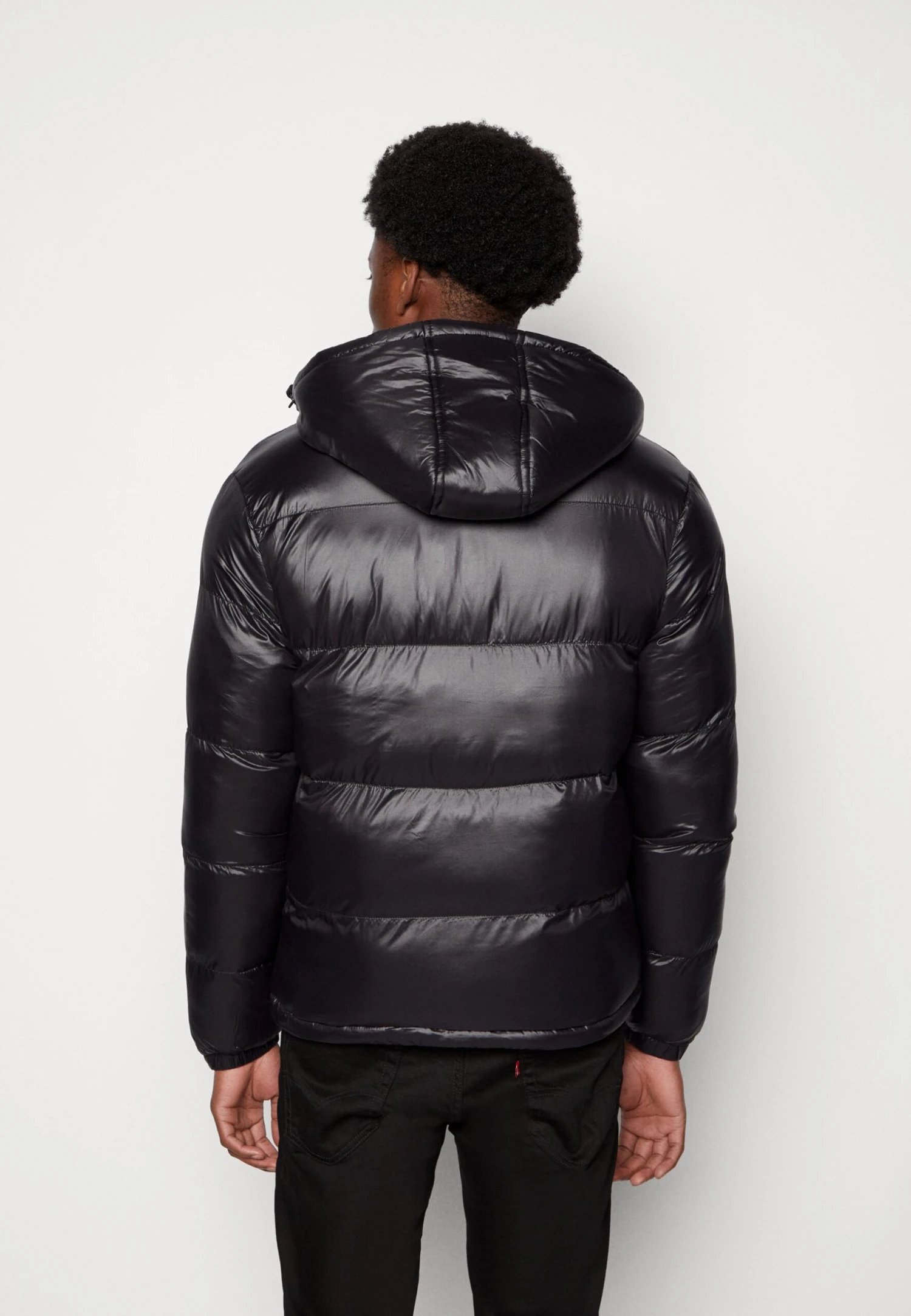 Racer Logo Puffer Jacket - Winterjas - Black 3 Racer Logo Puffer Jacket - Winterjas - Black - Afbeelding 3