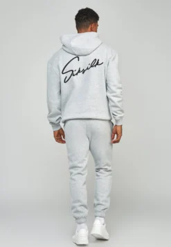 SikSilk Script Embroidery- Hoodie - Grey Marl 7 SikSilk Script Embroidery- Hoodie - Grey Marl -Modieuze Mannen ebd96880e9484b3fac5d9e60964daaff scaled