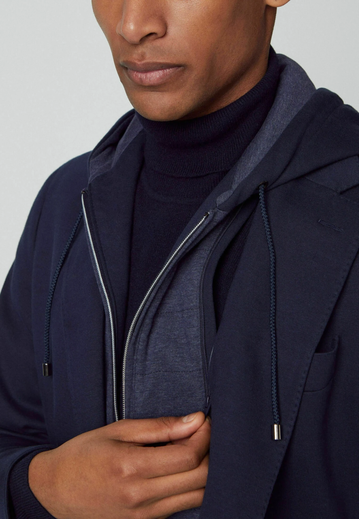 Hackett London Sports W Hooded Bib - Blazer - Navy Blue 5 Hackett London Sports W Hooded Bib - Blazer - Navy Blue - Afbeelding 5