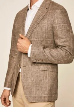 Hackett London Pow - Blazer - Taupe -Modieuze Mannen f2b247a40d6e41609d1385e435a1b137