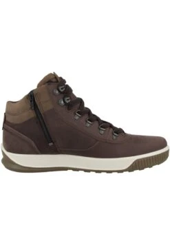 ECCO Sneakers Hoog - Chocolate-Cocoa Brown -Modieuze Mannen f8babeb93b8e4efaadc66cc5da552e0c