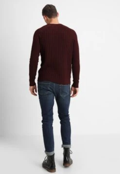 Pier One Trui - Mottled Bordeaux -Modieuze Mannen fc1817f3db34423ca2bcccf59d46c923