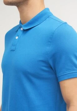 Pier One Basic - Poloshirt - Blue -Modieuze Mannen fc3b888028b94356be4a90ef4fcadb26